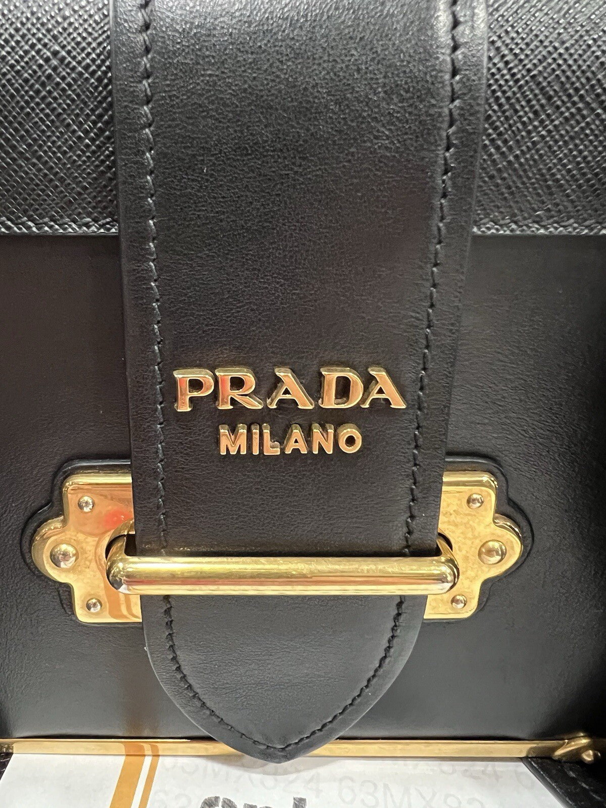 Prada Cashier Shoulder Bag With Certificate Of Authenticity