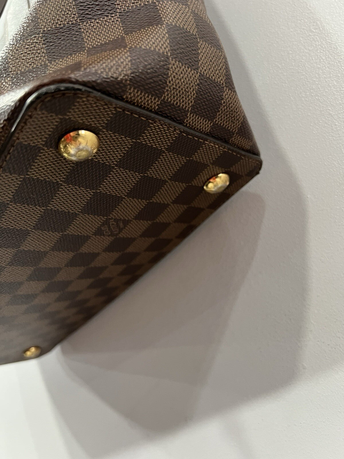 Louis Vuitton Damer Ebene "Jersey" Tote Bag W/Certificate Of Authenticity