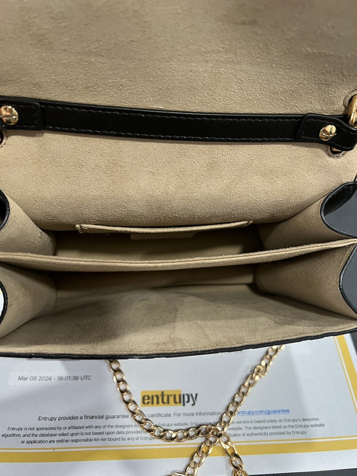 Fendi Kan U Small Top Handle Bag W/Certificate of Authenticity