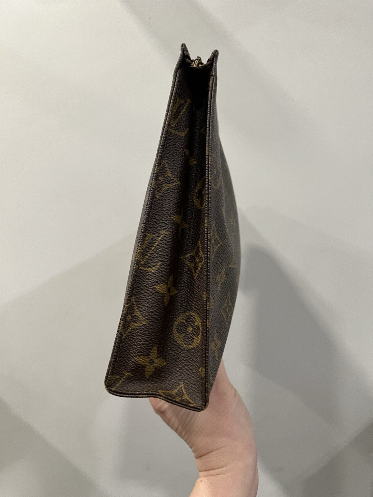 Louis Vuitton Monogram Toiletry Duo W/ Certificates Of Authenticity Sz 26 & 15