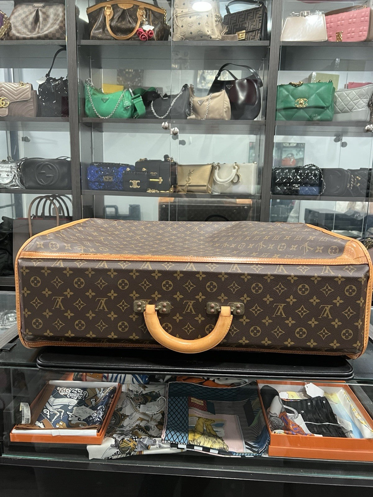 Louis Vuitton Monogram Vintage Pullman Luggage
