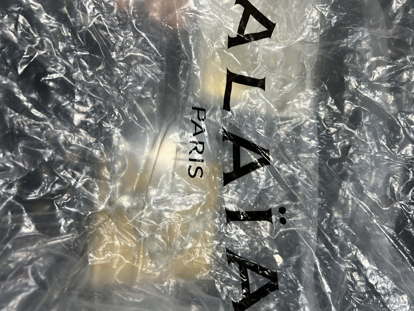 ALAIA Crinoline Jacquard Draped Dress Size 38/M NWT (Retail $2810)