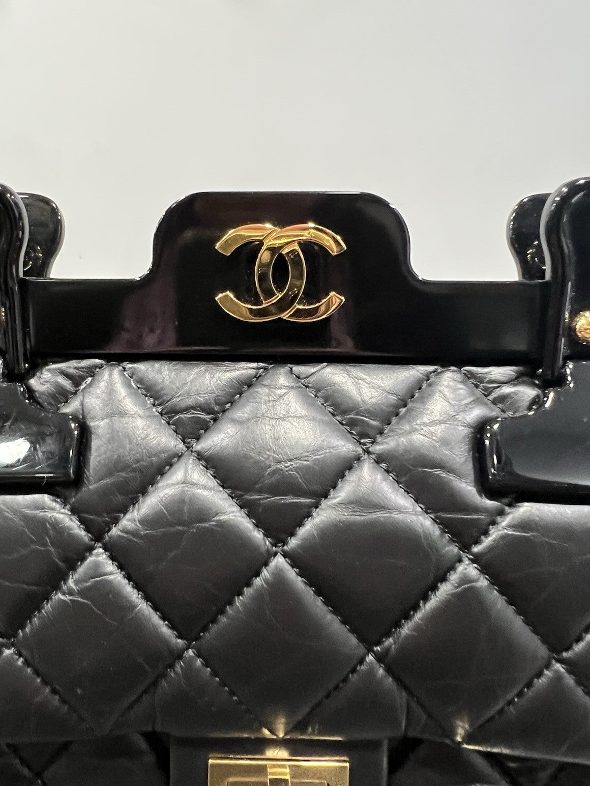 Chanel Small 2.55 Reissue Flap Hanger Bag W/Duster & Authenticity