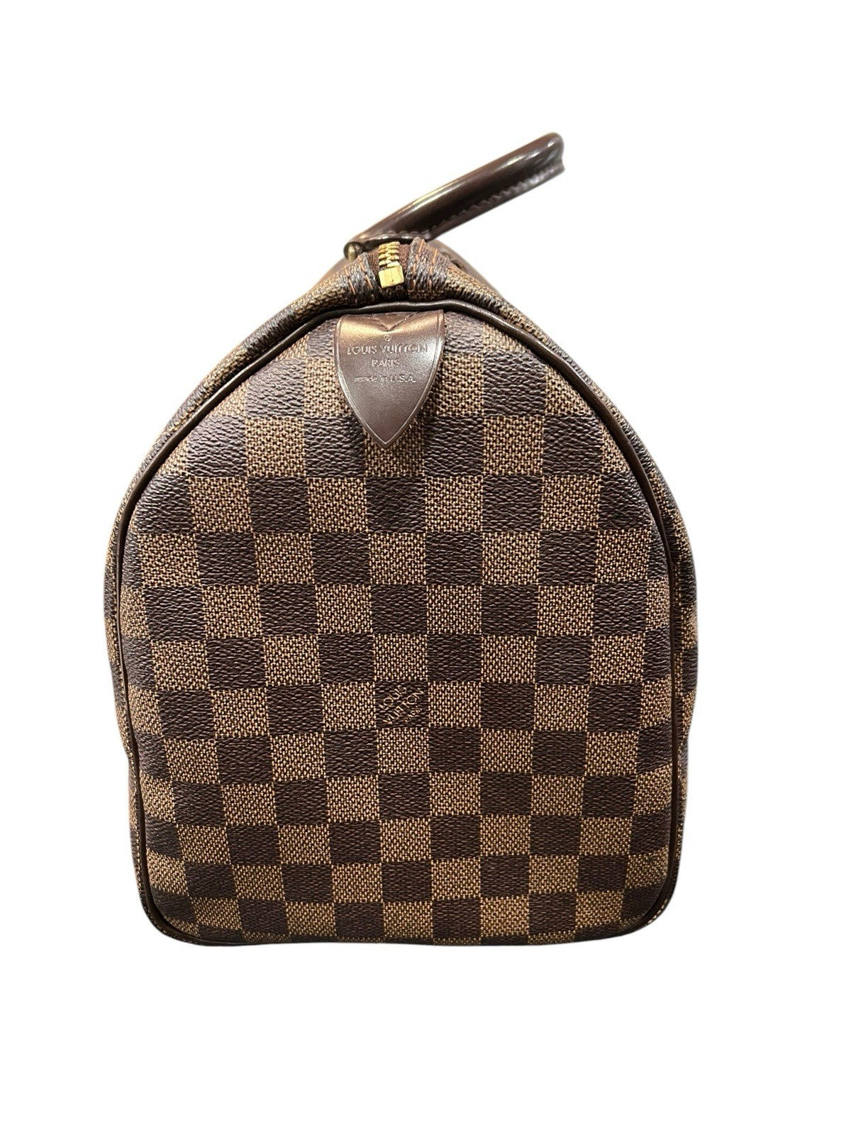 Louis Vuitton Damier Ebene 35 Speedy Retail $1730 With Authenticity