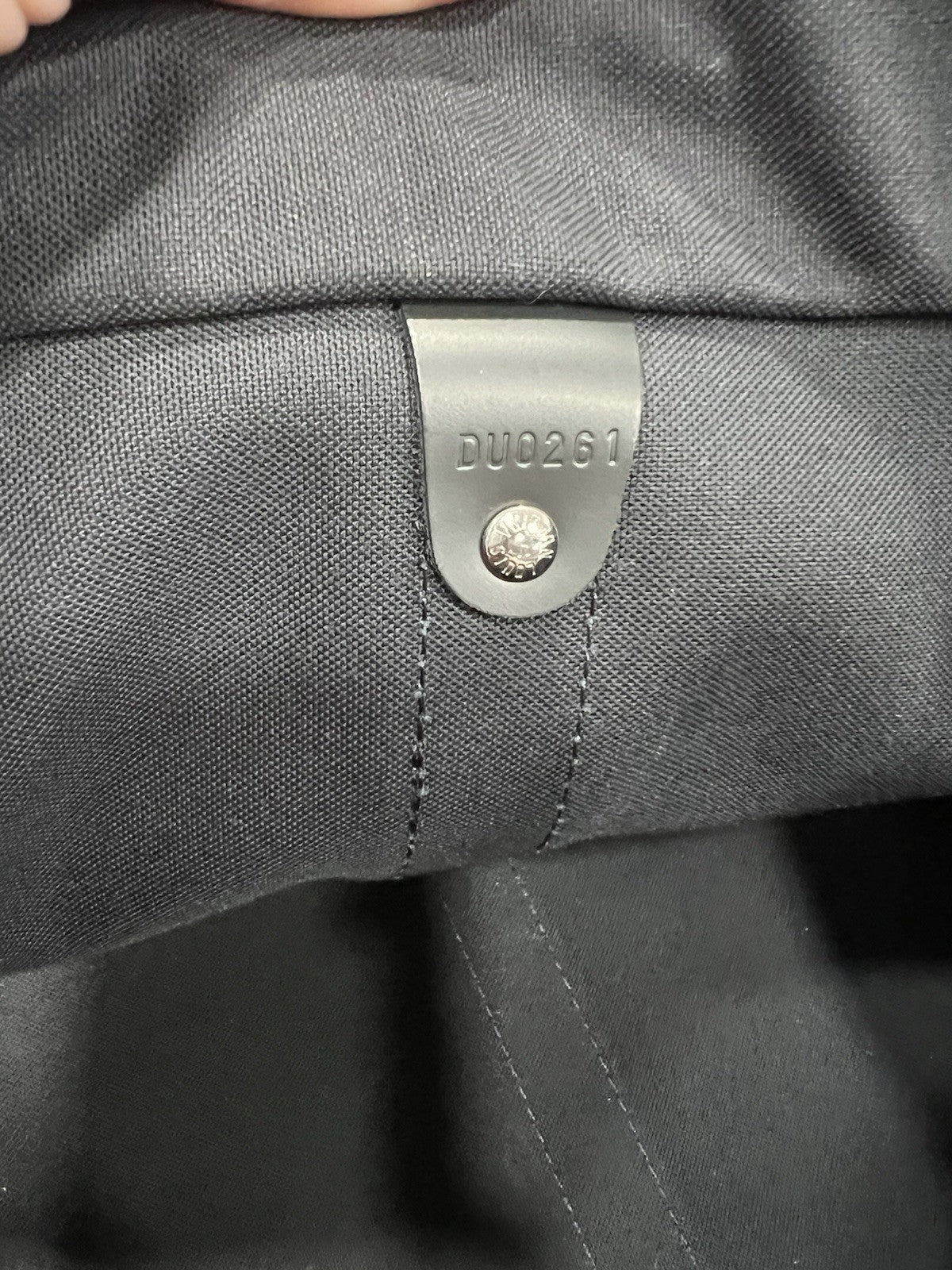 Louis Vuitton 2021 Monogram Eclipse Keepall 55 W/Authenticity