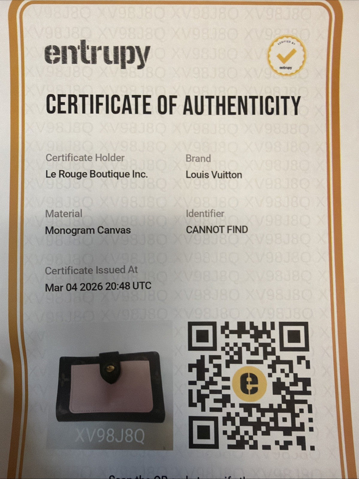 Louis Vuitton Monogram Ballerine Compact Wallet