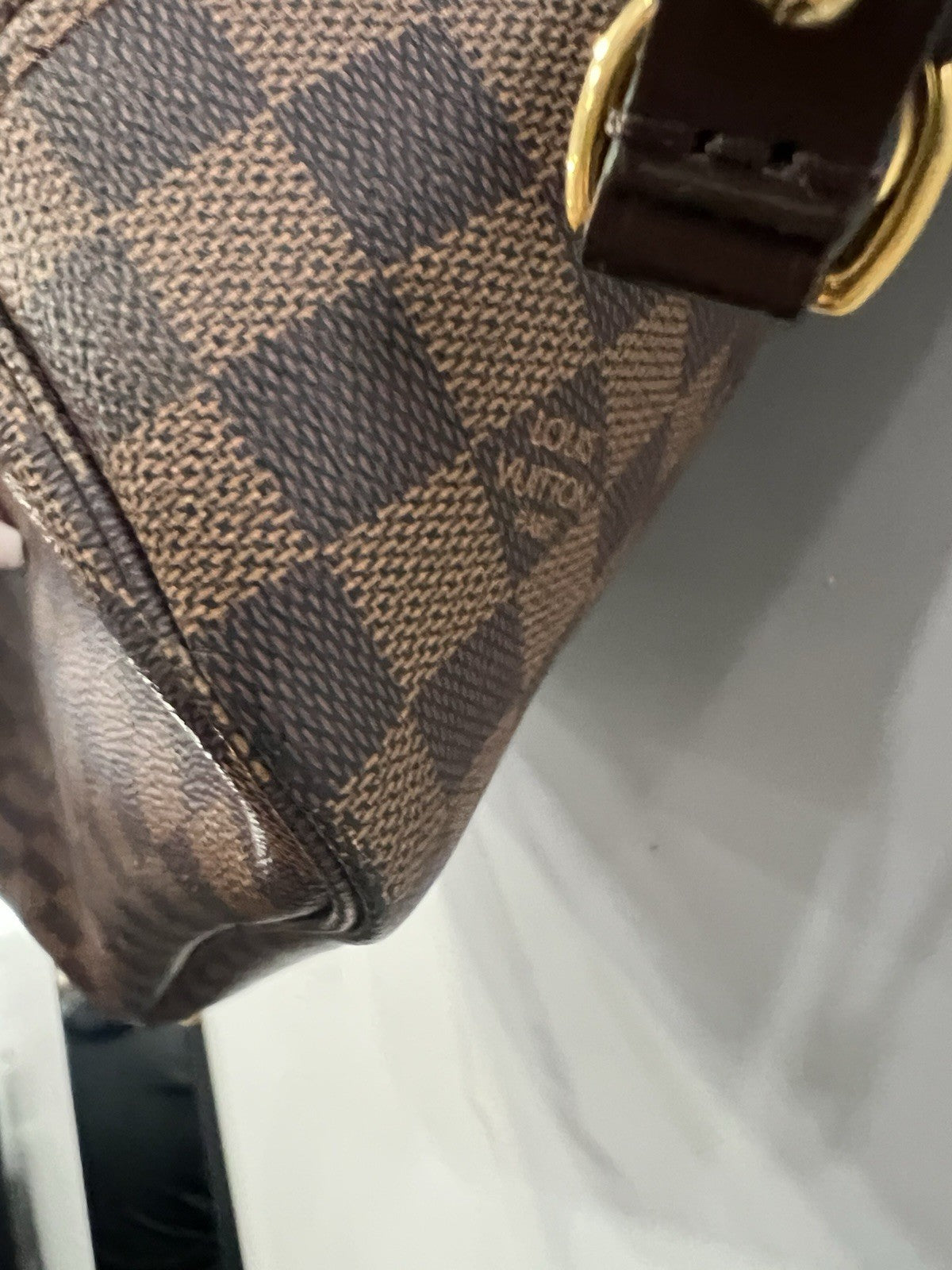 Louis Vuitton Damier Ebene Neverfull MM W/Authenticity