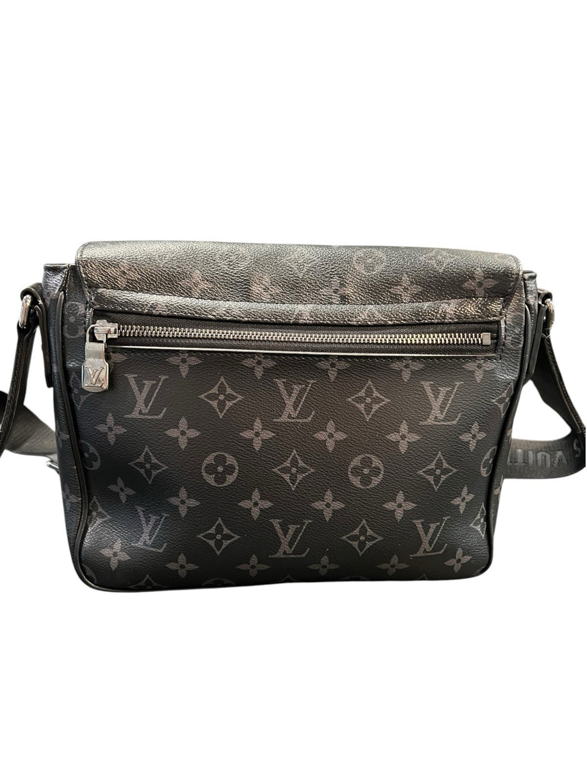 Louis Vuitton Monogram Eclipse District PM Messenger W/Authenticity
