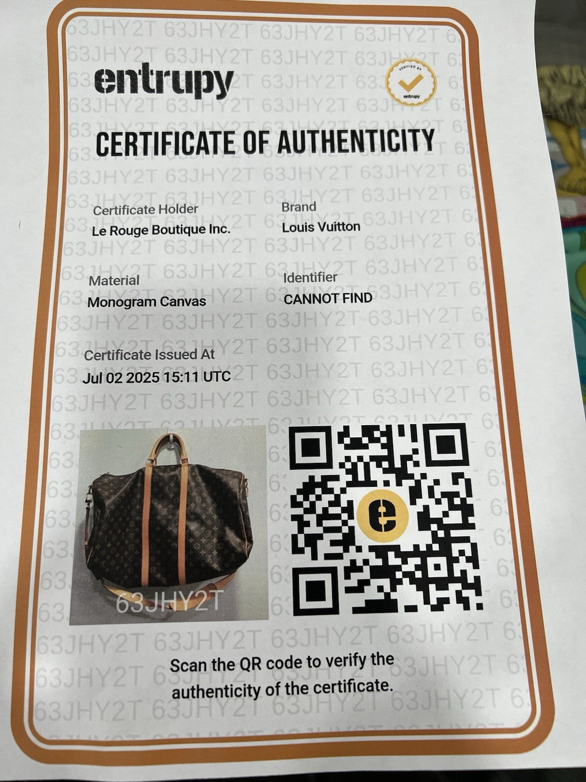 Louis Vuitton 2024 Monogram Keepall 55 With Duster Lock & Key