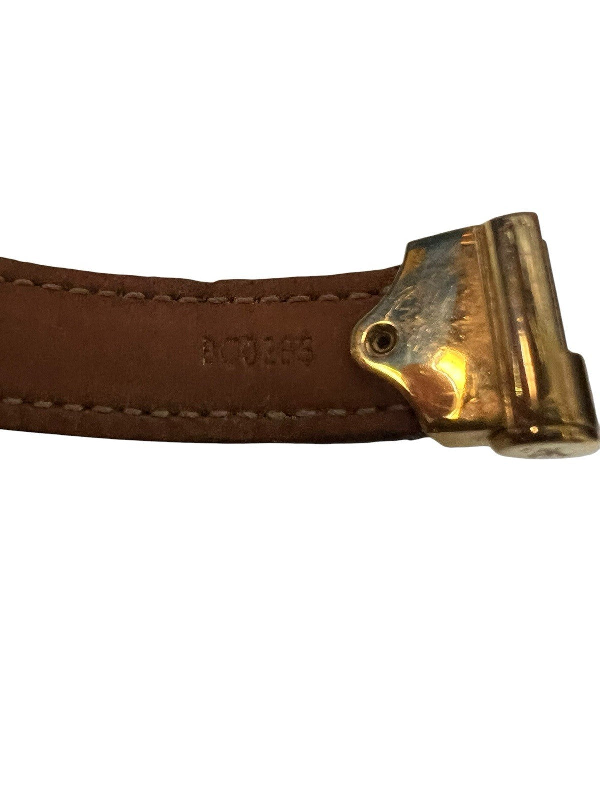 Louis Vuitton Nano Monogram Bracelet 17 Retail $315 6.75" AUTHENTIC