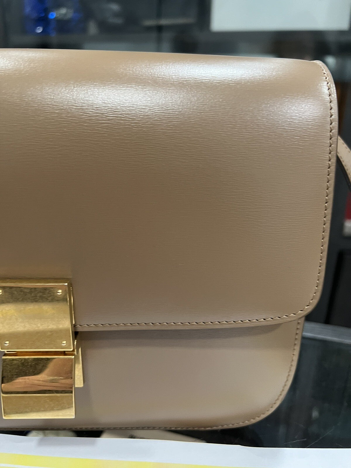 Celine Medium Classic Box Bag W/Certificate & Tags