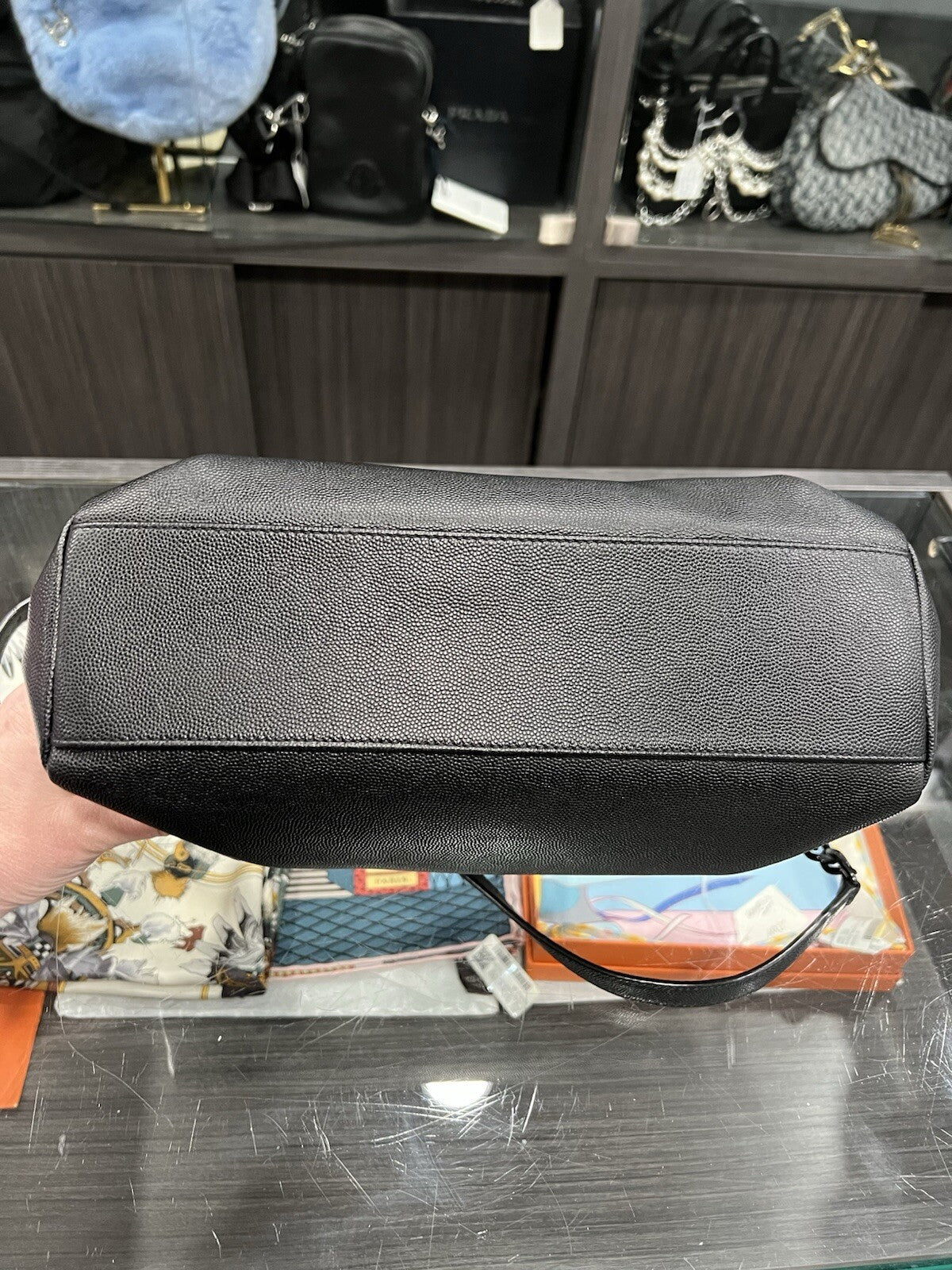 YSL Saint Lauent West Hollywood Flap Bag With Duster & Certificate