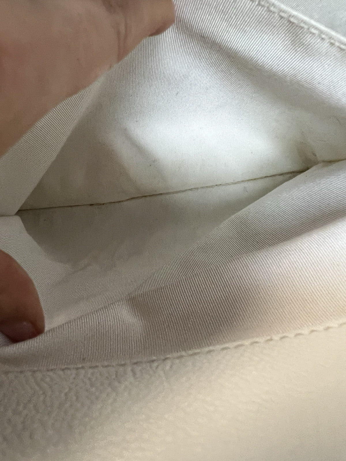 Chanel Caviar Quilted Grand Shopping Tote GST White W/Authenticity