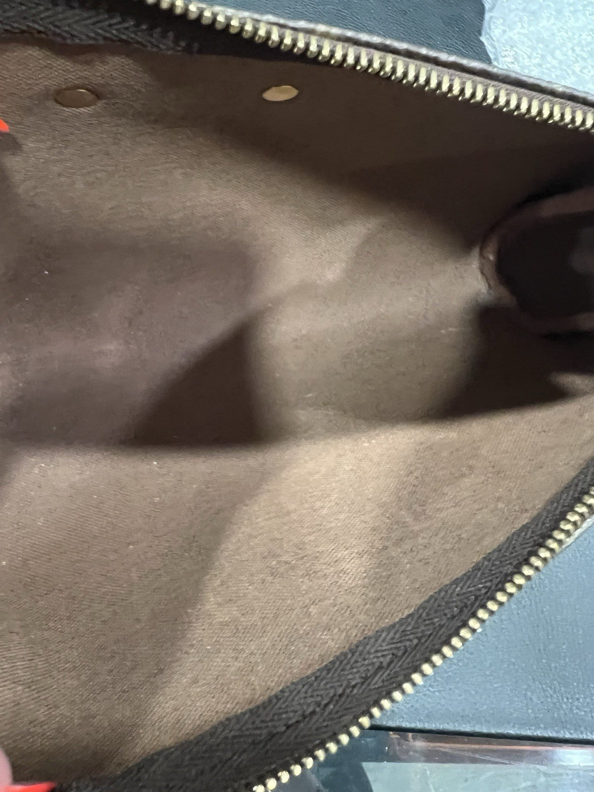 Louis Vuitton Eva Crossbody Brown Canvas Coated Monogram With Authenticity