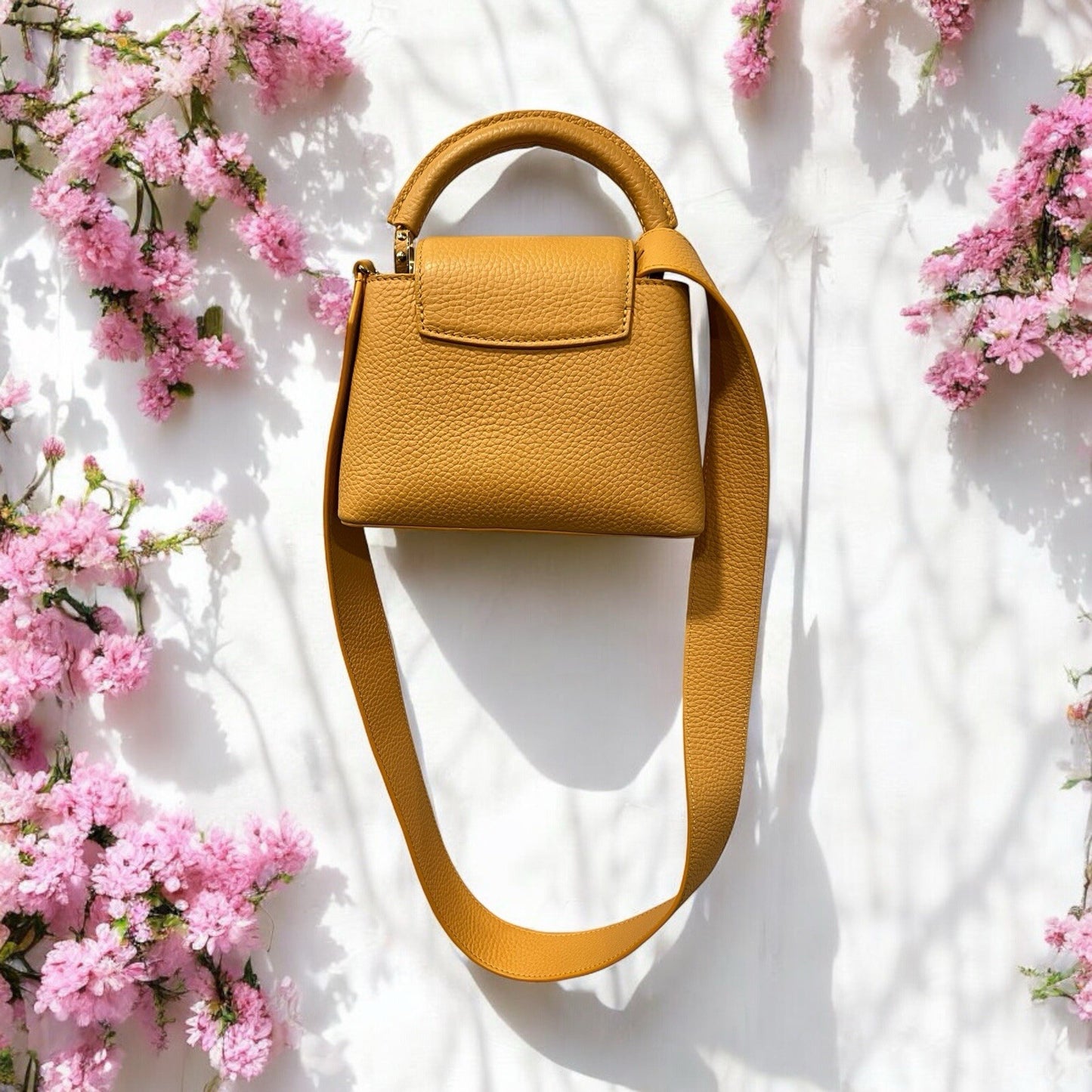 Louis Vuitton Capucines Mini Taurillion Ocre NWT