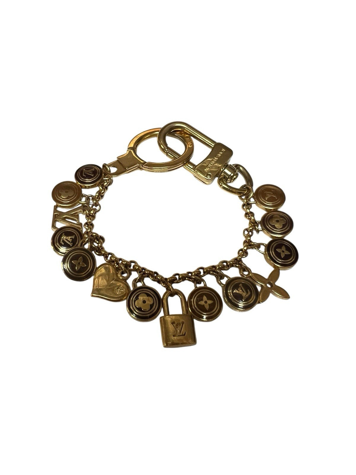 Louis Vuitton Porte Cles Chaine Pastilles Charm Key Ring Bag Charm