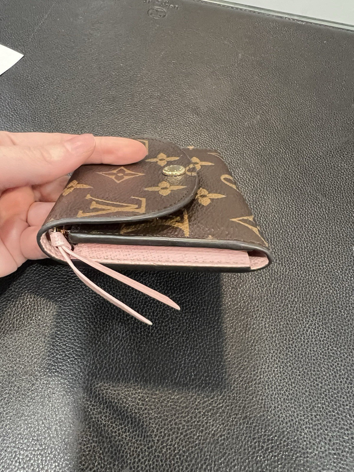 Louis Vuitton Monogram Rosalie Coin/Card Purse Ballerine With Authenticity
