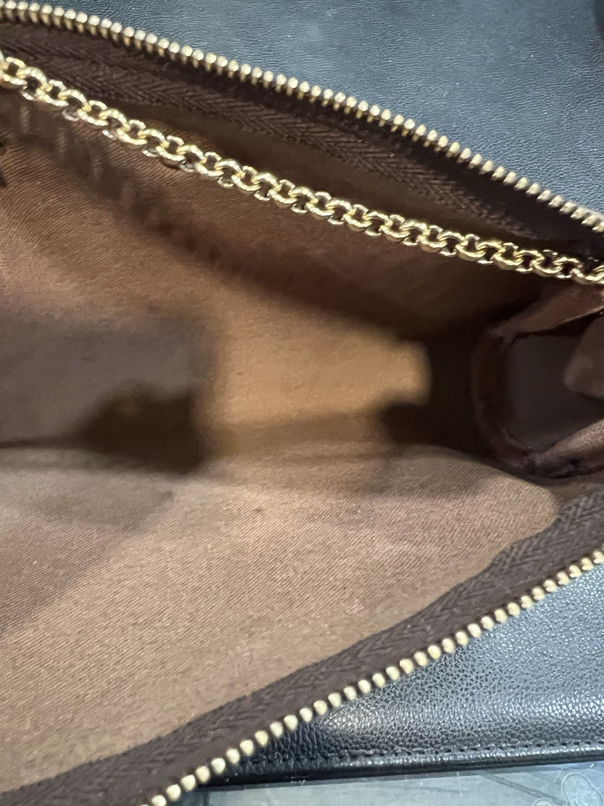 Louis Vuitton Monogram Canvas Eva Clutch Bag With Authenticity