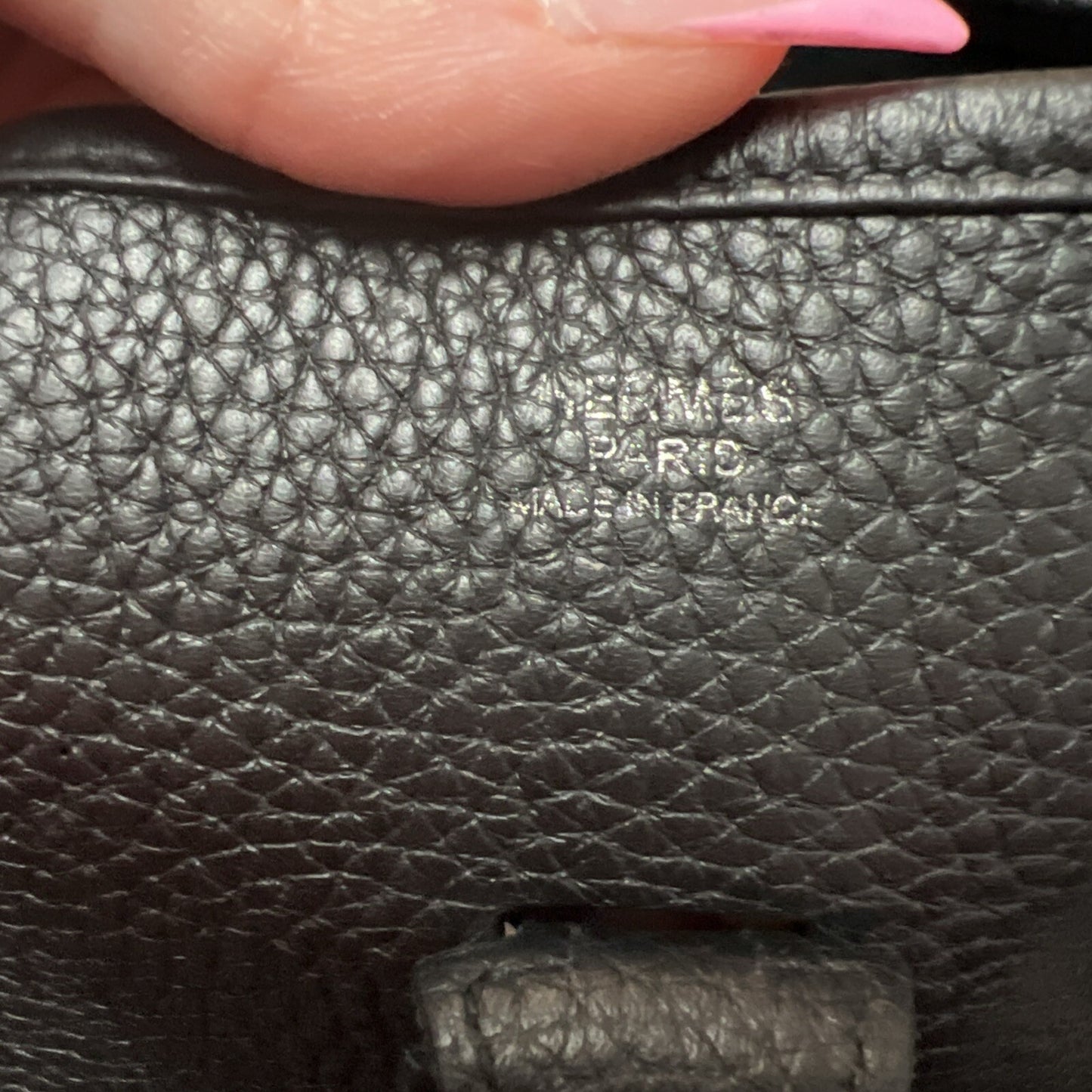 Hermes Black Evelyn Clemence PM Bag With Certificate Of Authenticity 2021