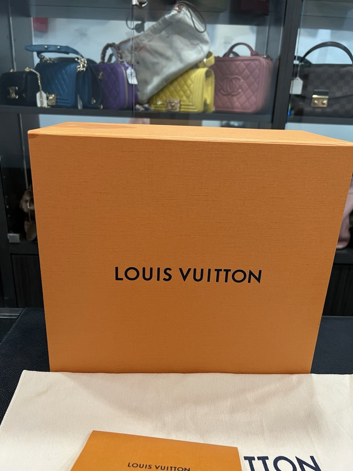 Louis Vuitton Monogram BB Alma With Box Duster Lock Key Receipt Retail $2000