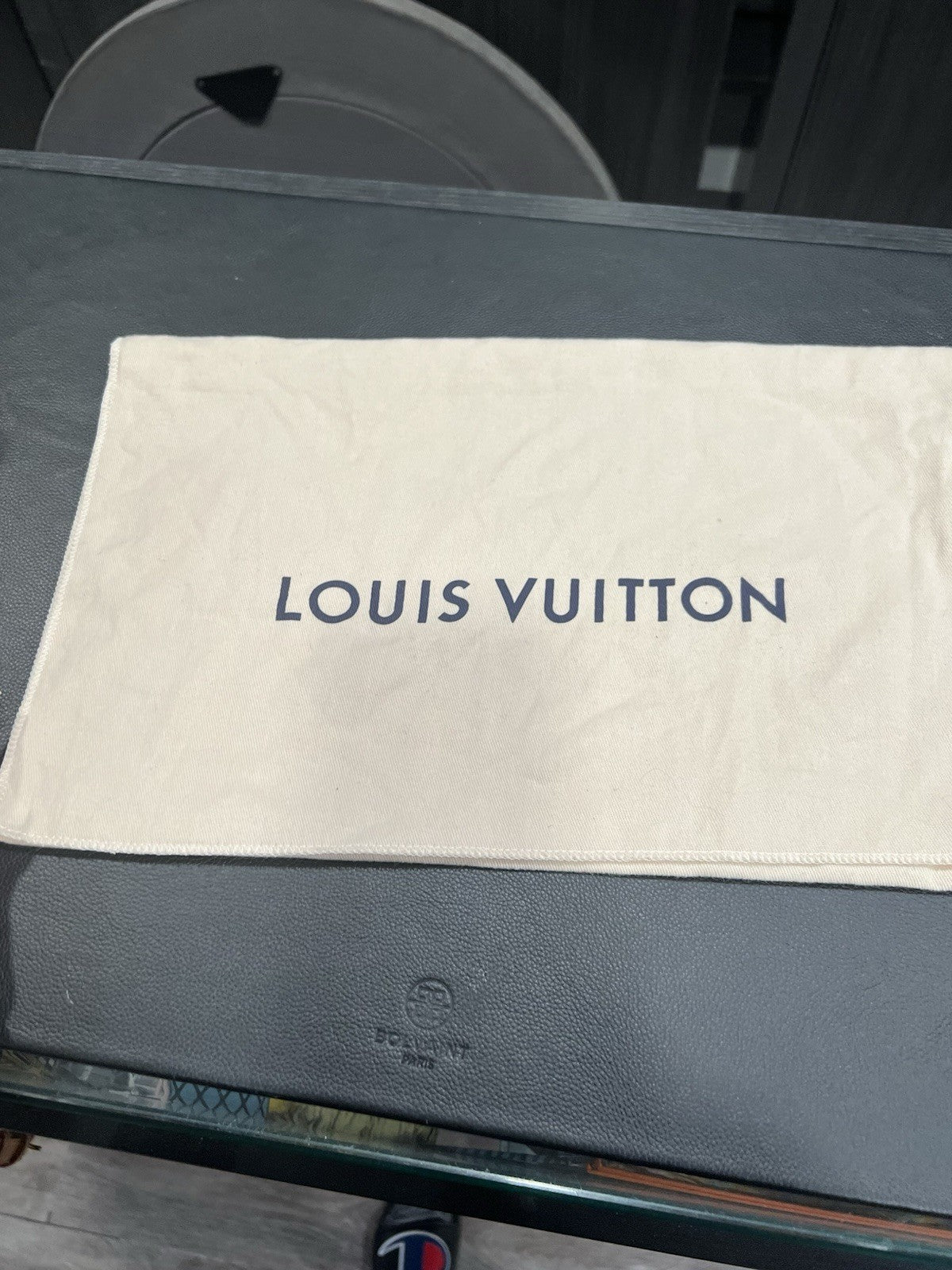 Louis Vuitton Side Trunk Bag MM With Duster Tag & Authenticity