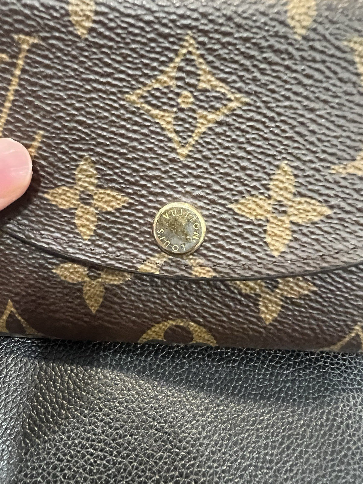 Louis Vuitton Monogram Rosalie Coin/Card Purse Ballerine With Authenticity
