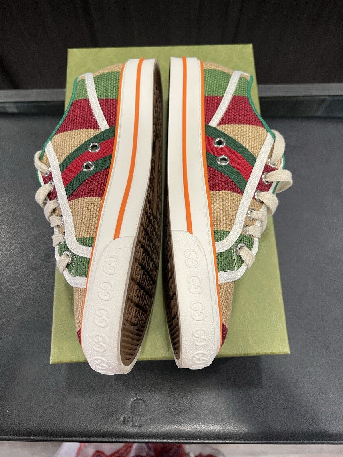 Gucci 1977 LTD Edition Tennis Sneakers Size 37.5/US7.5