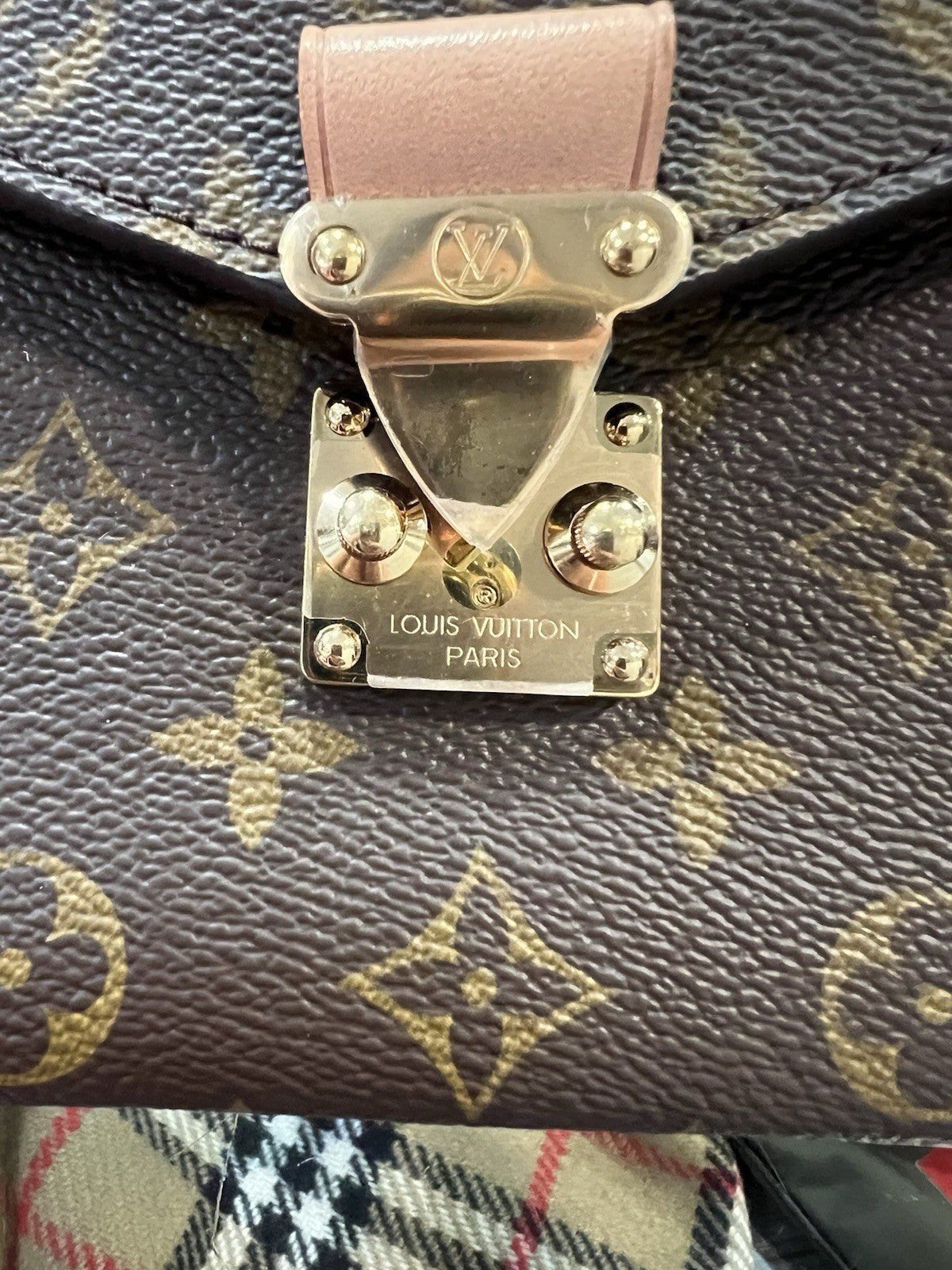 Louis Vuitton Metis Pochette W/Scarf Keychain Duster & Authenticity Retail $3395