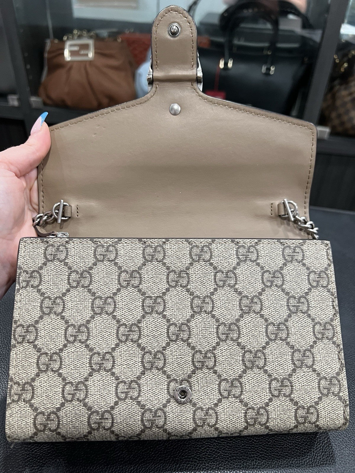 Gucci Dionysus Wallet On Chain W/Authenticity
