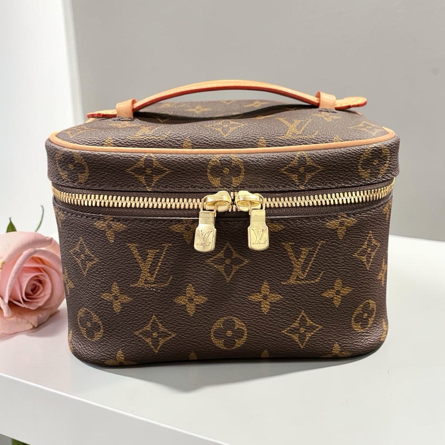 Louis Vuitton Nice Mini Canvas Bag Monogram With Authenticity