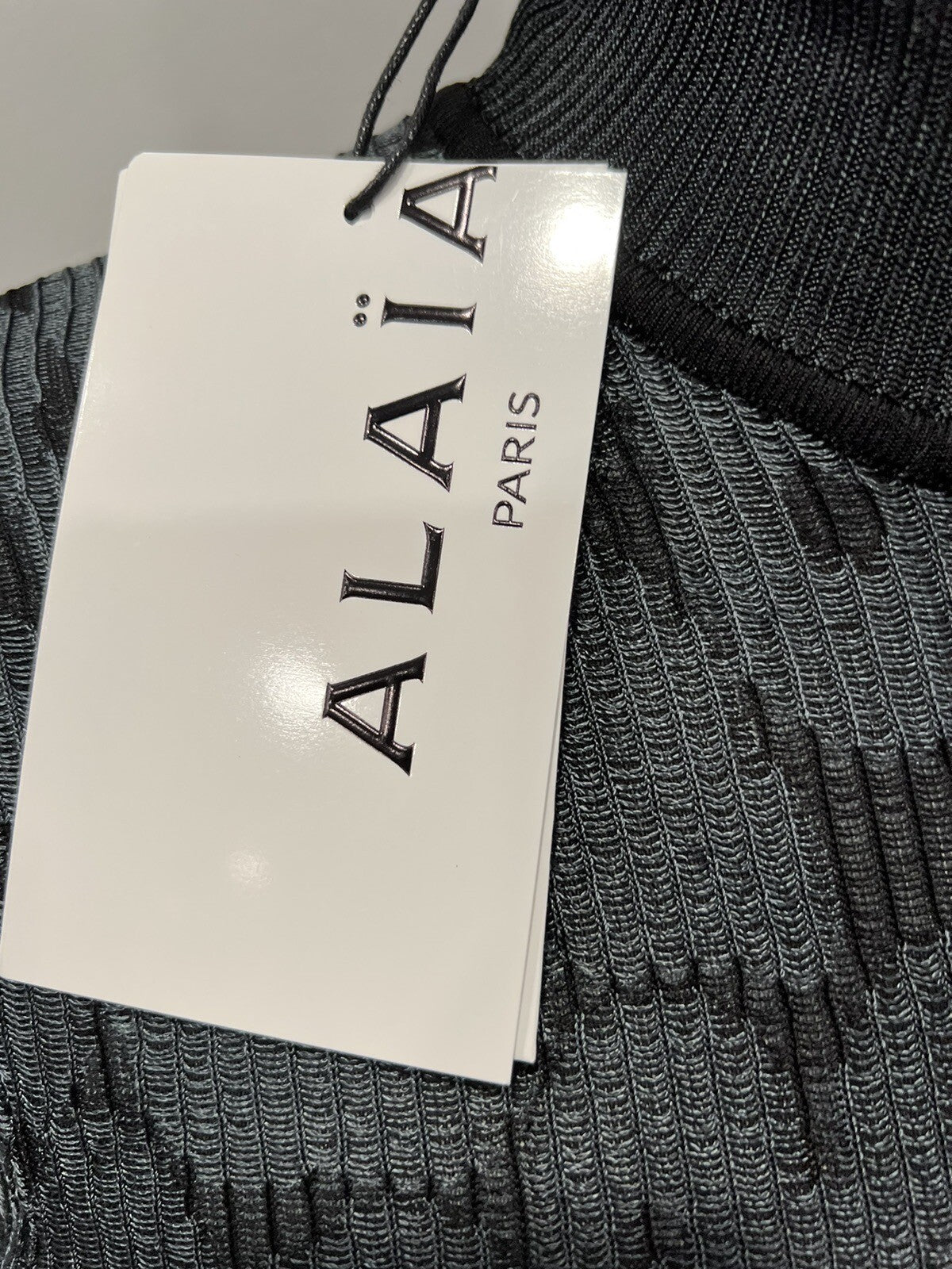 ALAIA Crinoline Jacquard Draped Dress Size 38/M NWT (Retail $2810)