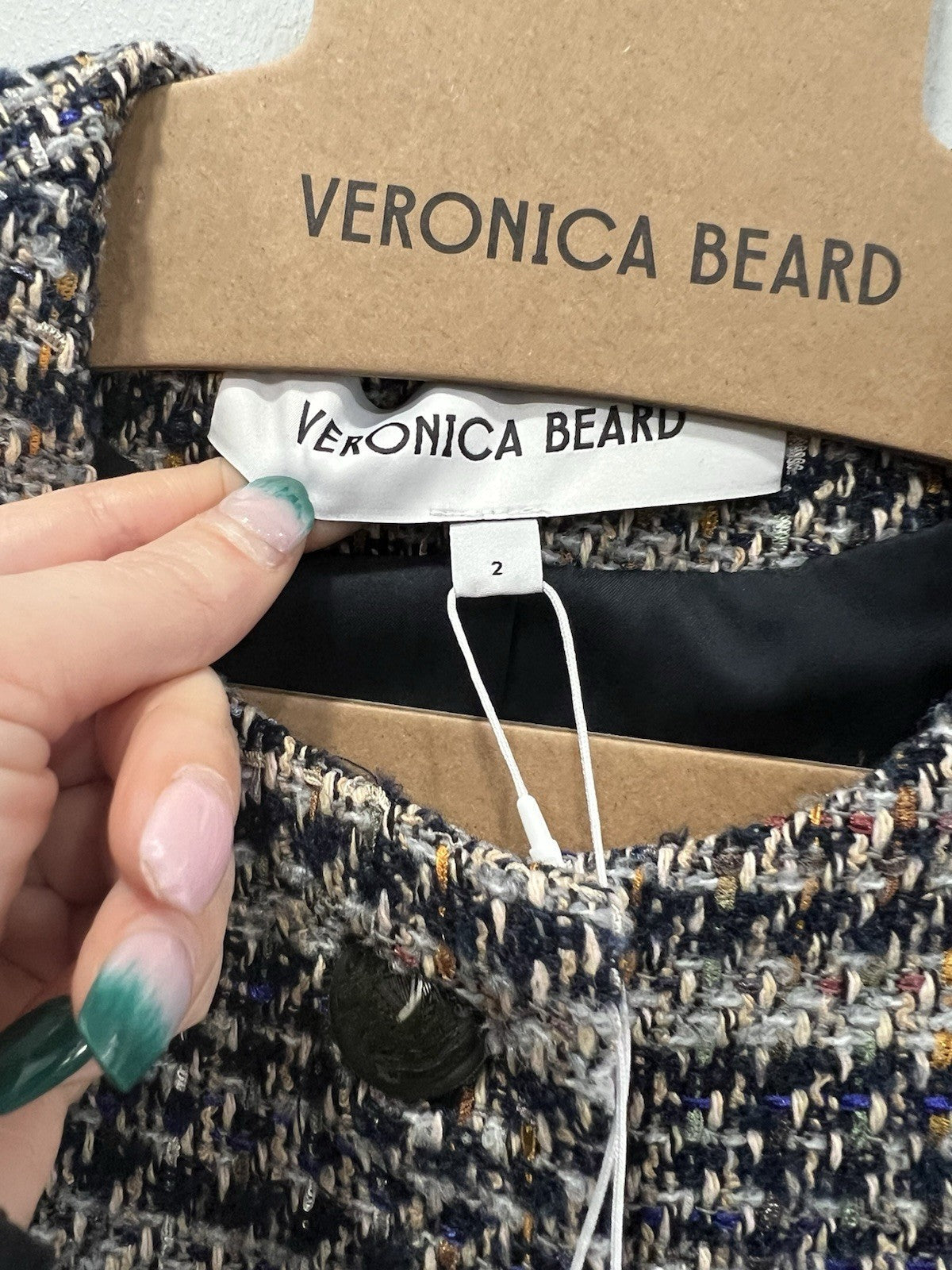Veronica Beard Lyons Jacket Size 2 Retail $798