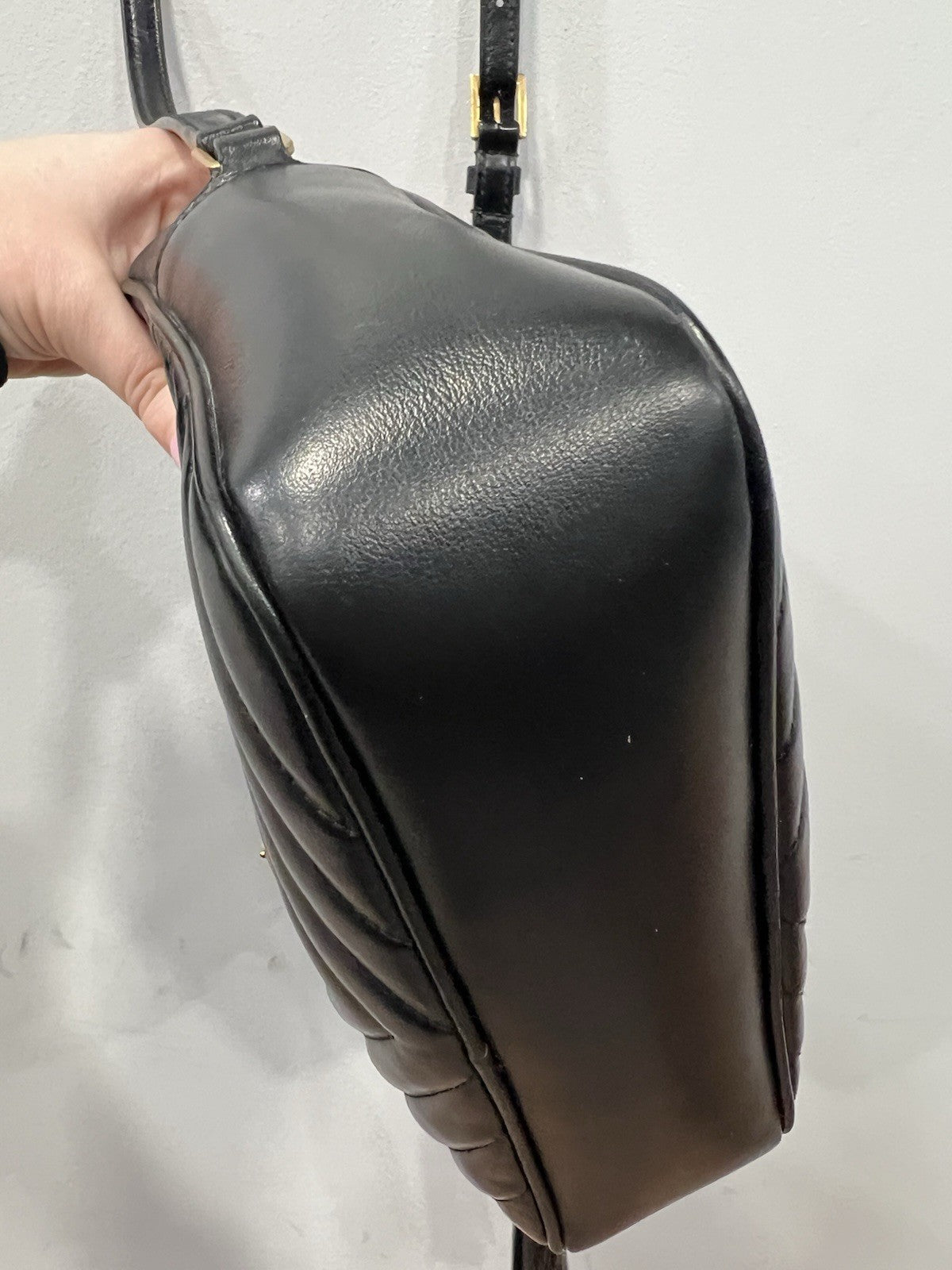 YSL Saint Laurant Black/Gold With Authenticity Retail $1790