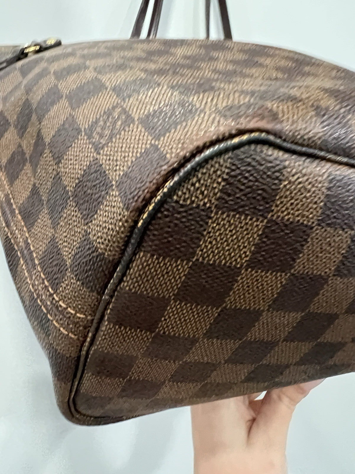 Louis Vuitton Damier Ebene Neverful MM W/Authenticity (NO INSERT)