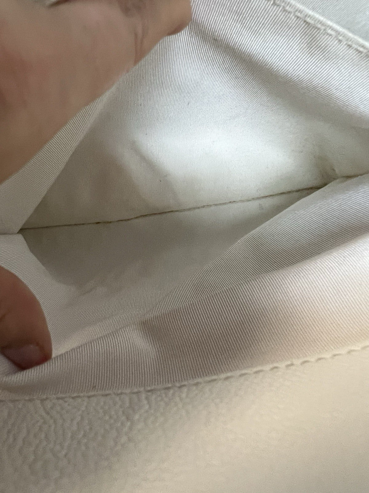 Chanel Caviar Quilted Grand Shopping Tote GST White W/Authenticity