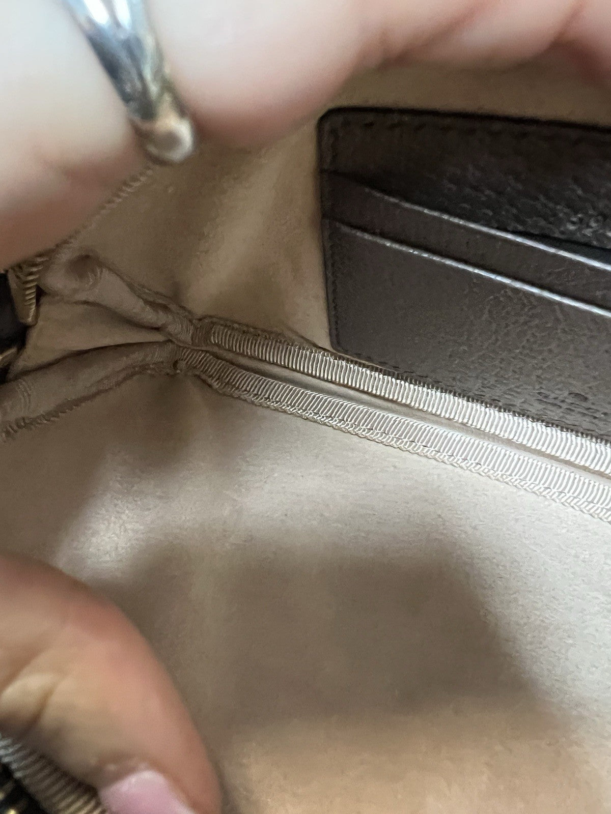 Gucci Ophidia GG Supreme Mini Crossbody With Authenticity Retail $1150