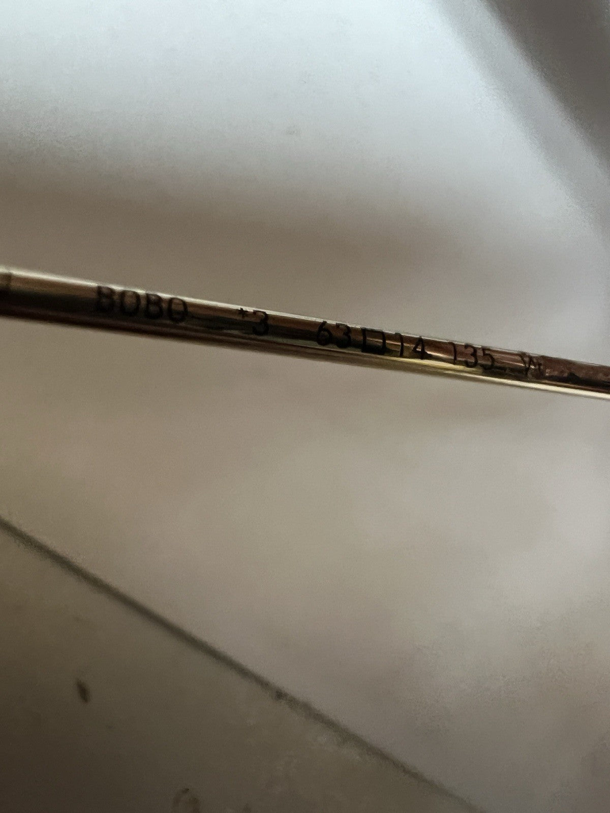 Christian Dior Miss Dior Sunglasses Gold/Blue Model B1U 8080 63mm Retail $480