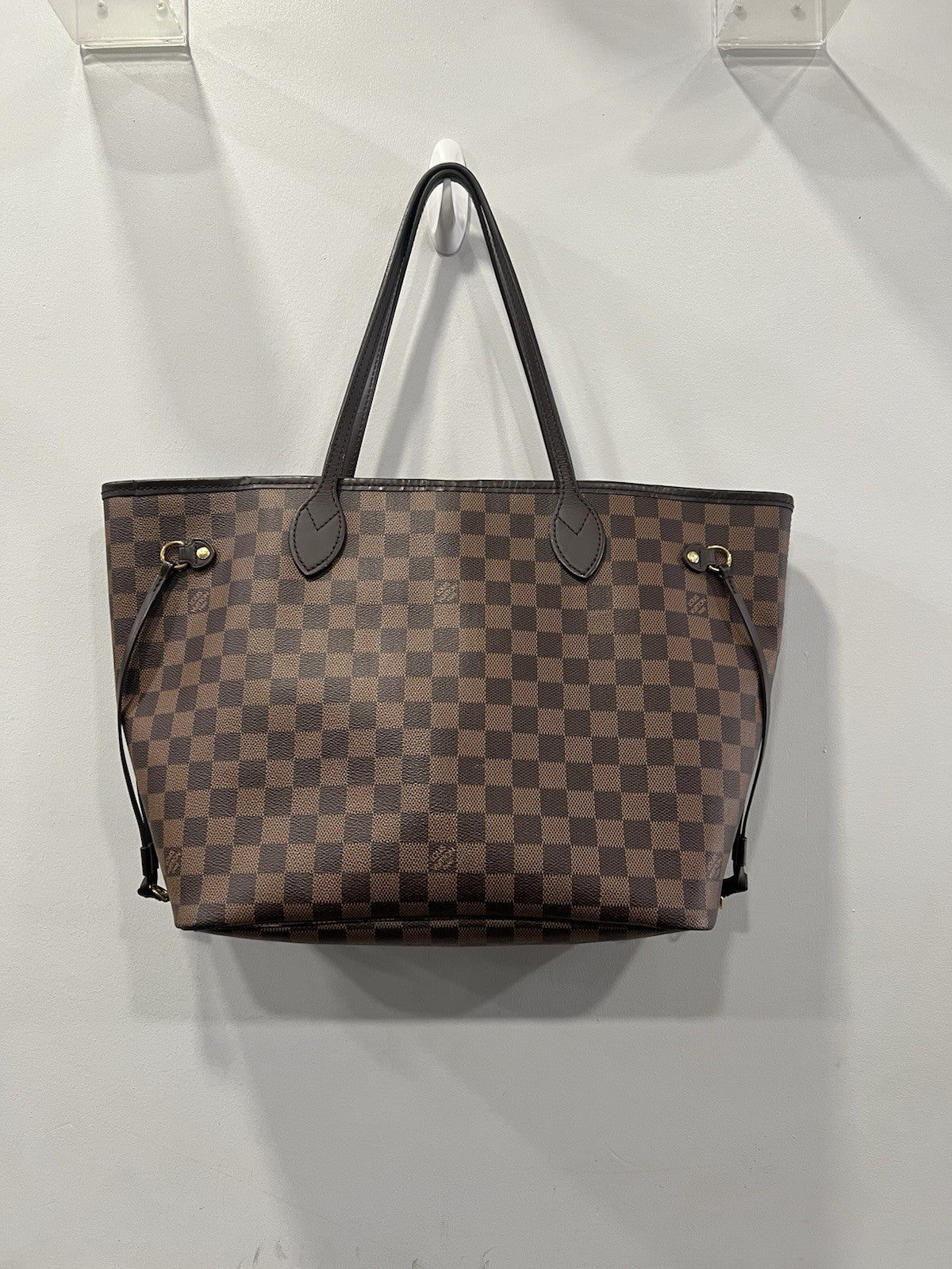 Louis Vuitton Damier Ebene Neverfull MM W/Authenticity