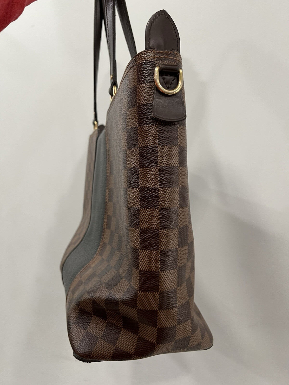 Louis Vuitton Damer Ebene "Jersey" Tote Bag W/Certificate Of Authenticity