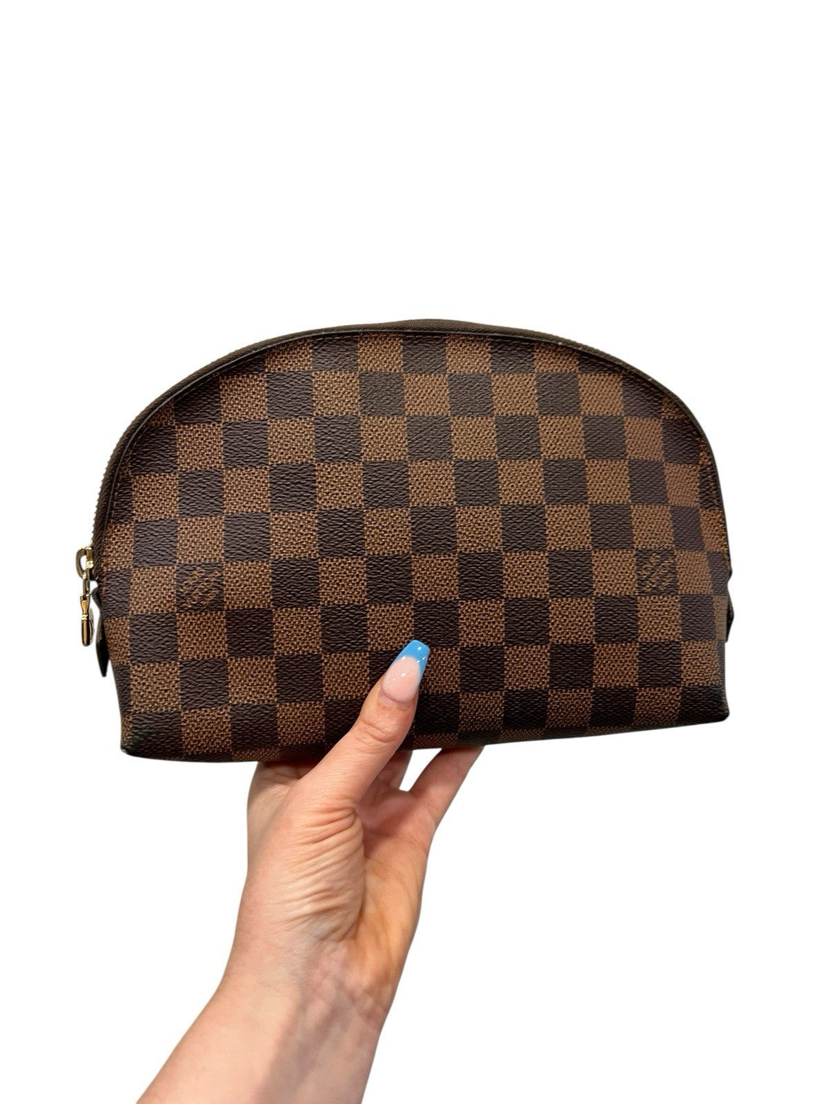 Louis Vuitton Damier Ebene GM Cosmetic Pouch