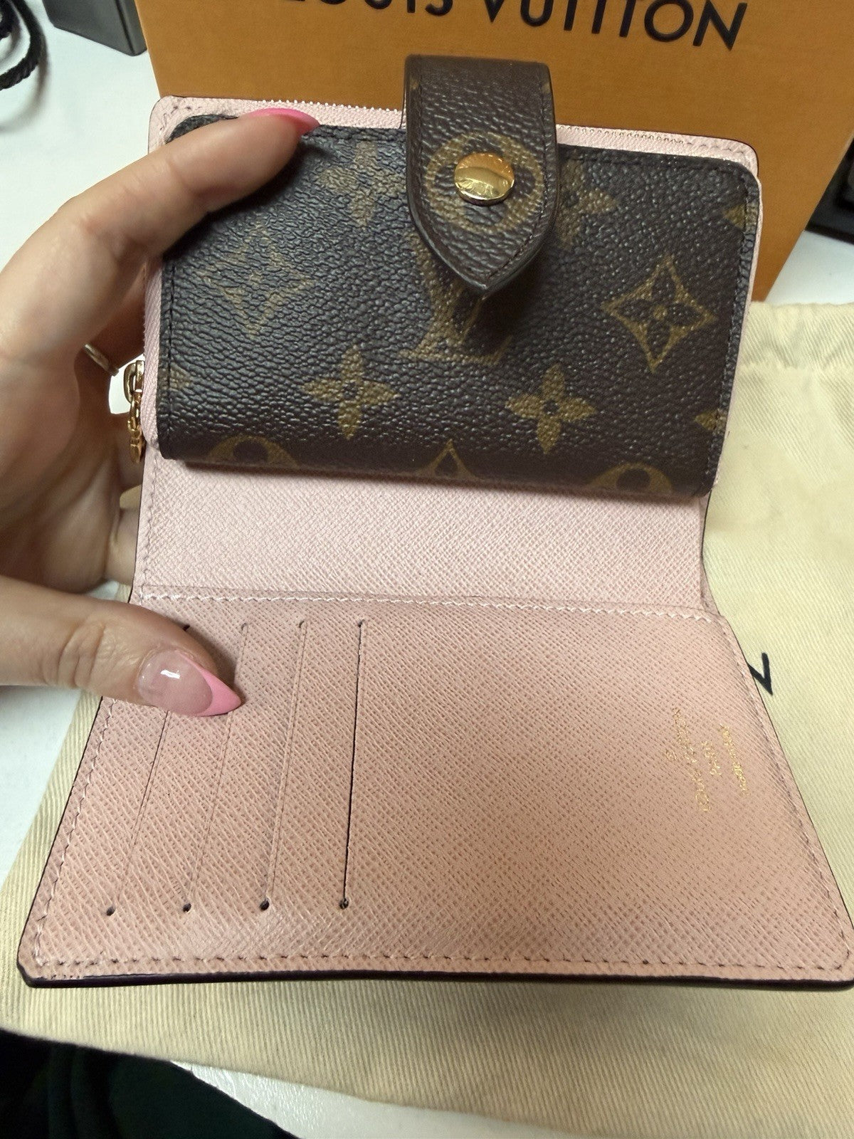Louis Vuitton Monogram Ballerine Compact Wallet