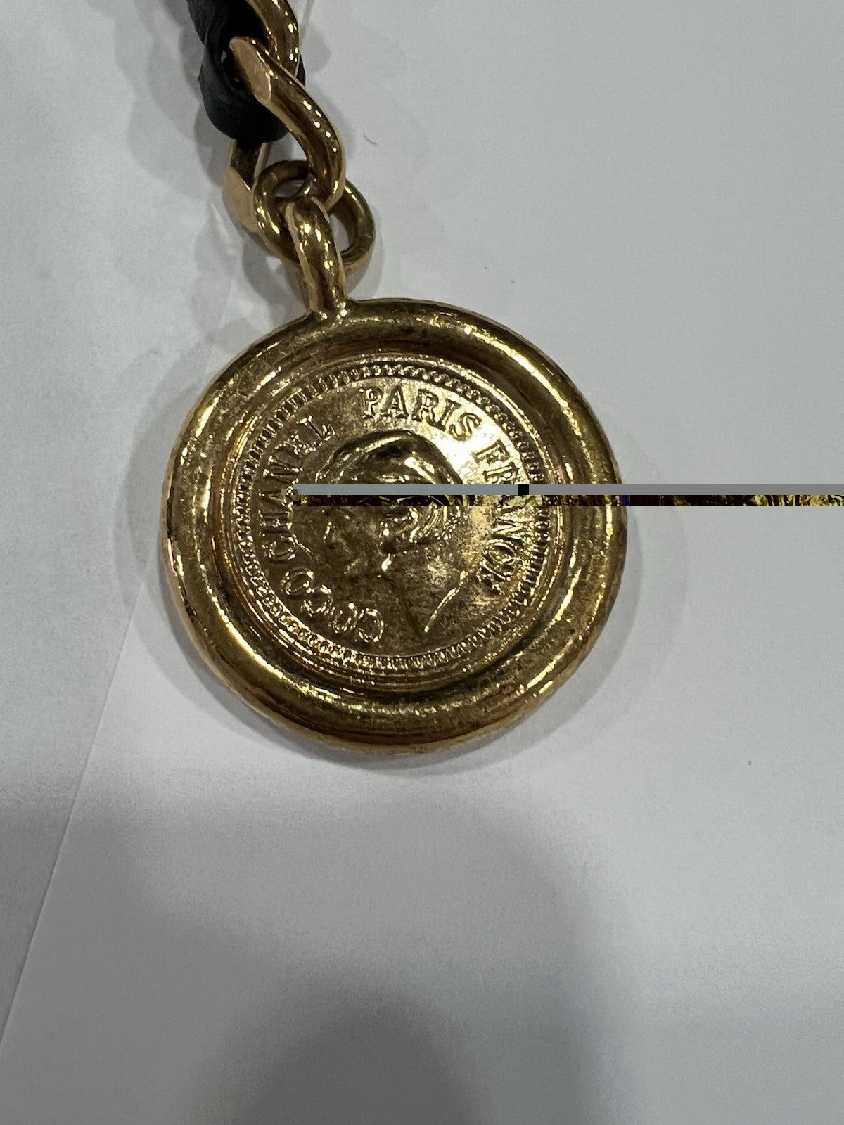 Chanel Runway 1992 Multi Chain Medallion Belt With Authenticity Size 26"