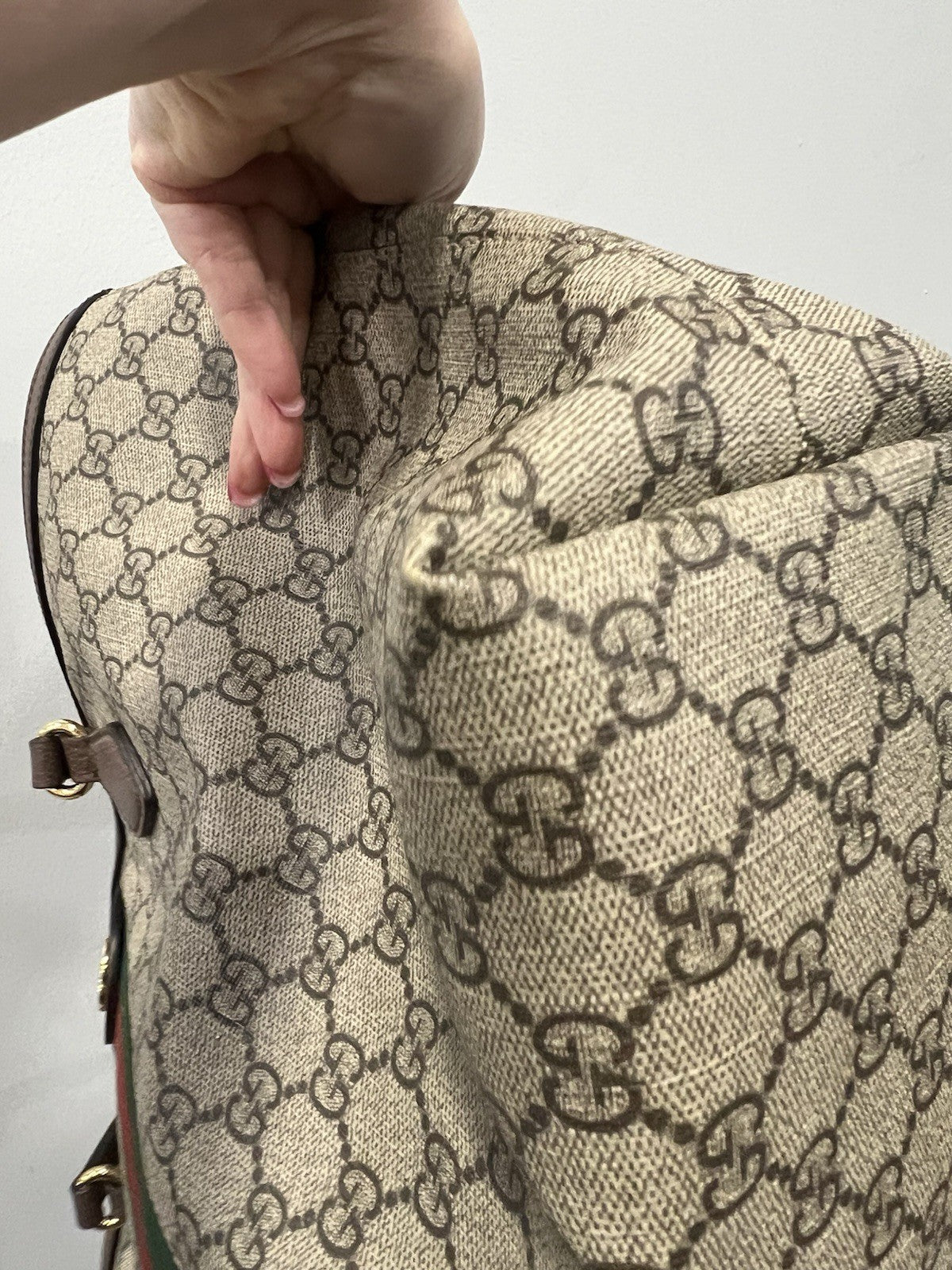 Gucci Ophidia Medium Tote Bag With Authenticty Retail $1820