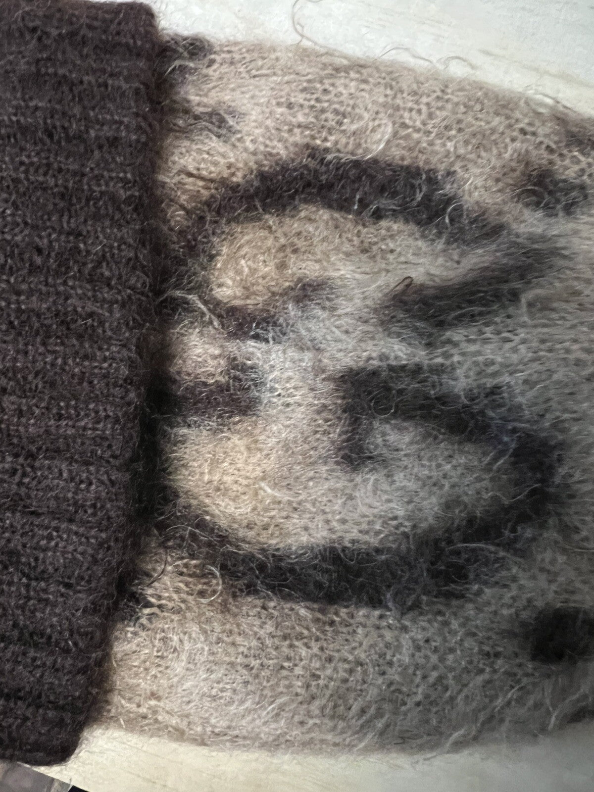 Gucci Signature G Mohair Beanie Size S