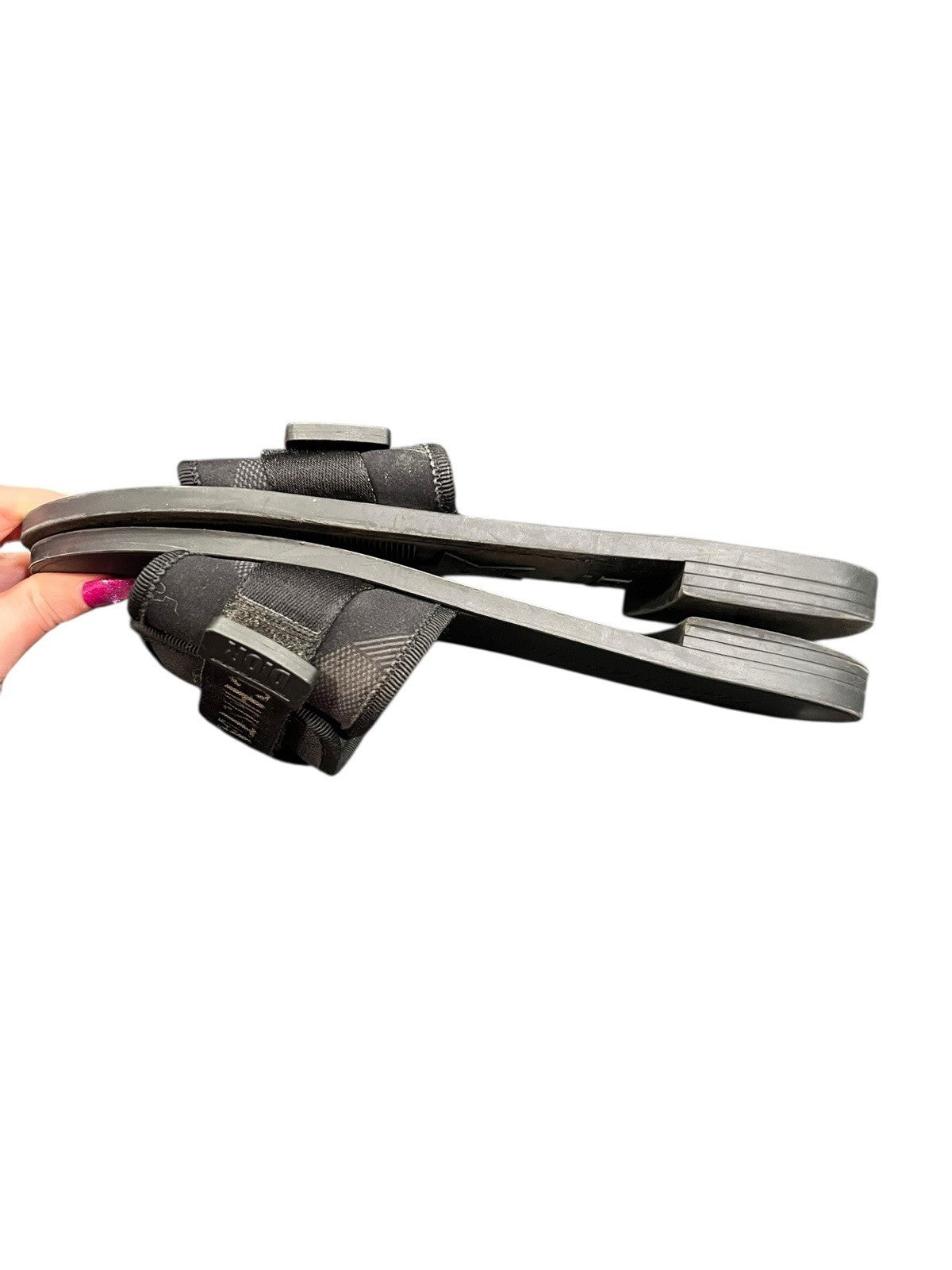 Christian Dior Dio(R) evolution D Way Camo Black/Grey Slides Size 41/US11