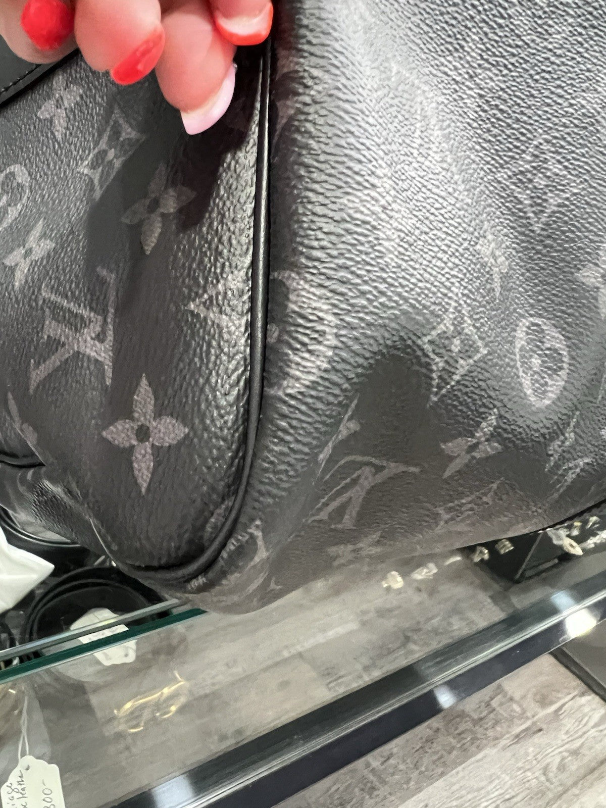 Louis Vuitton 2021 Monogram Eclipse Keepall 55 W/Authenticity