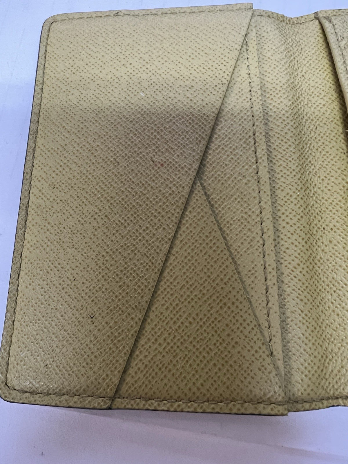 Louis Vuitton Pocket Organizer Damier Graphite Stamps Black With Authenticity