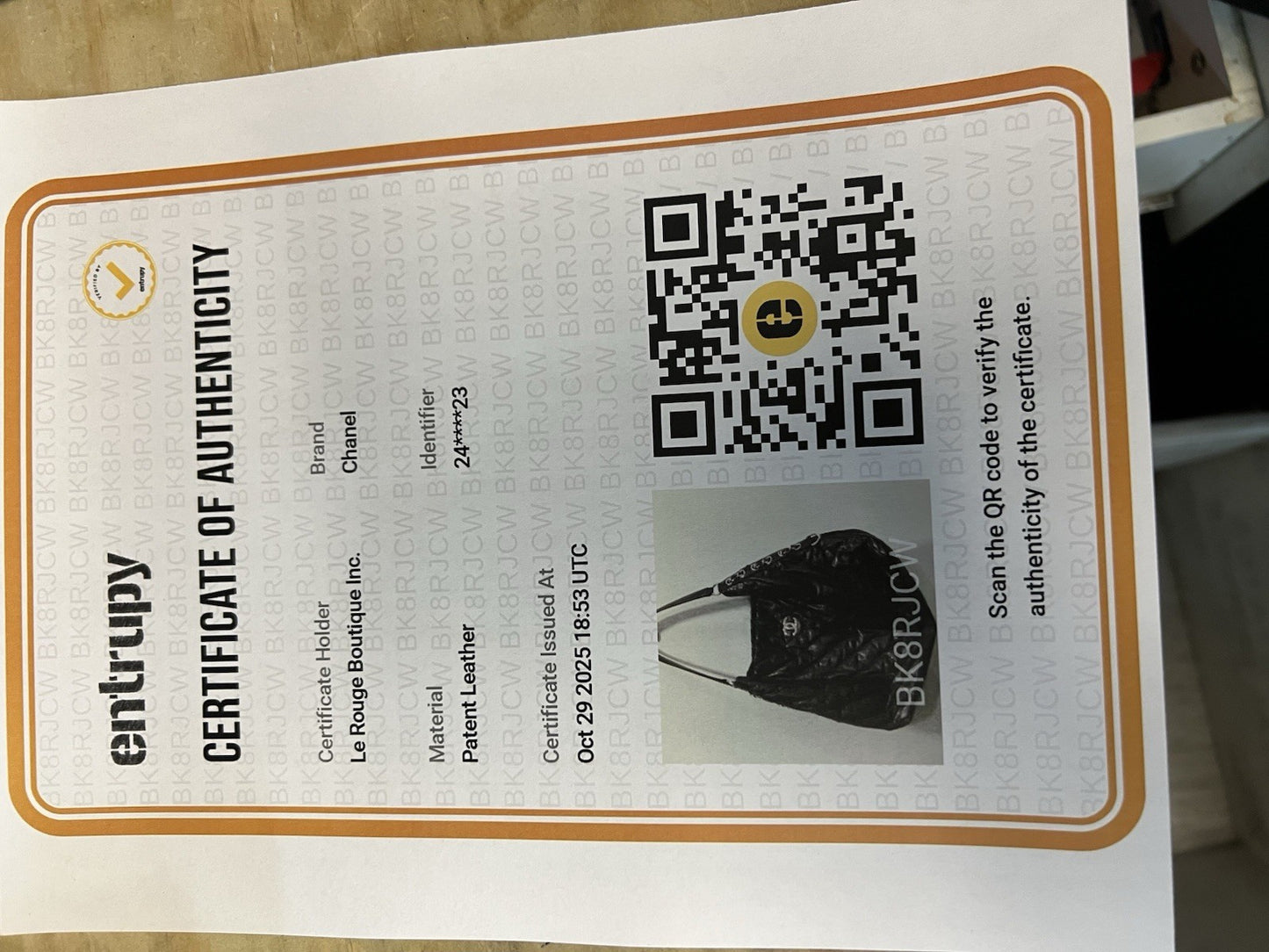 Chanel Leather Quilted Big Bang Travel Hobo Bag W/Authenticity