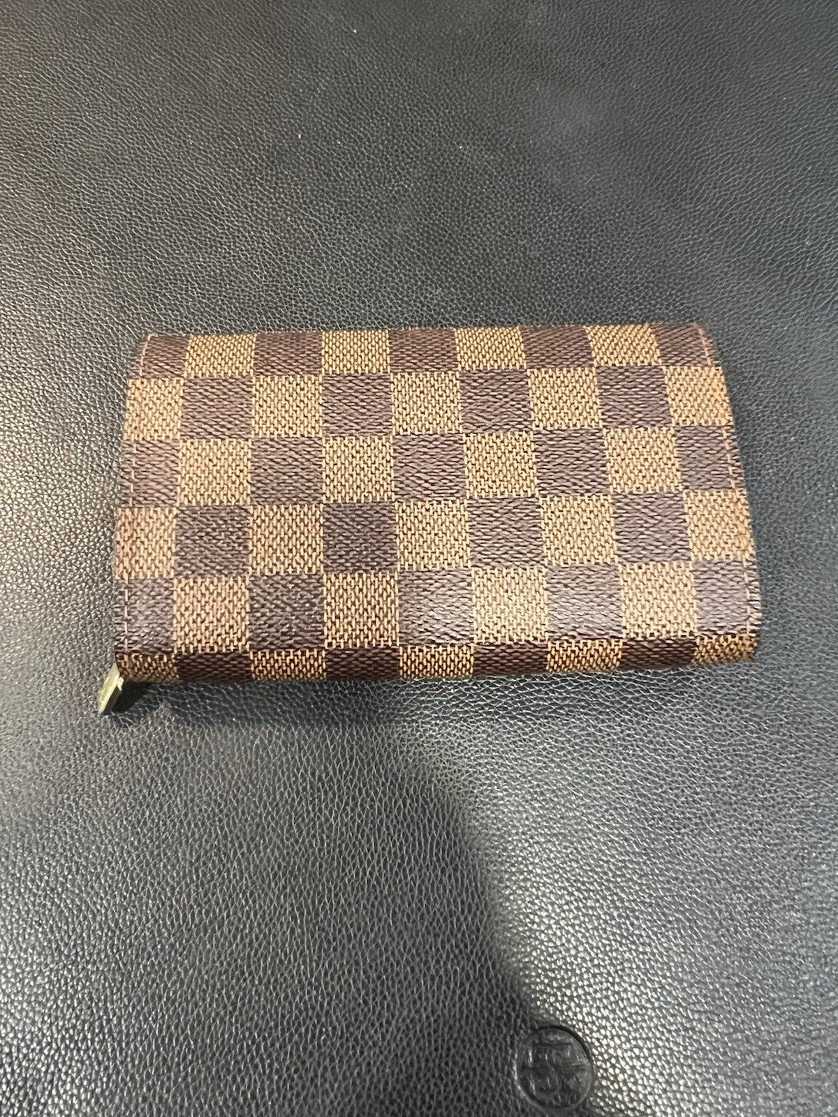 Louis Vuitton Damier Ebene Porte Monnaie Billets Tresor Wallet W/Authenticity