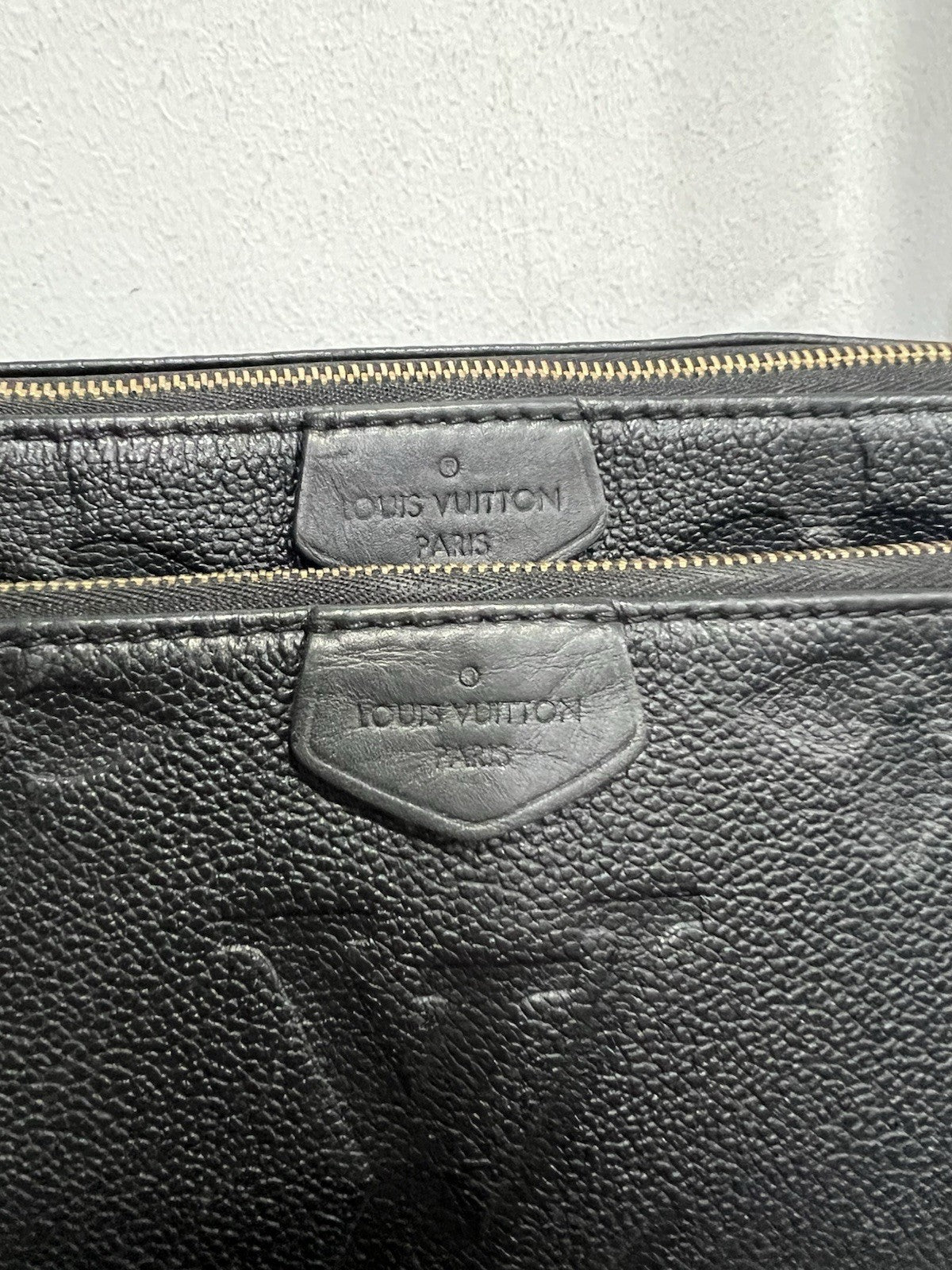 Louis Vuitton Black Empreinte Multi Pochette Accessoires